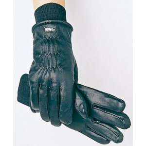 SSG Winter Training Leather Glove Black, 8  Sports 