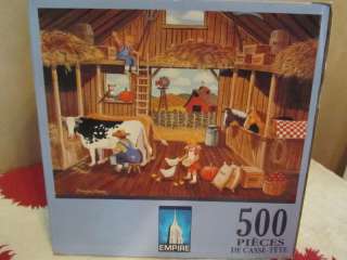 Empire 500 Puzzle Grandpa on the Farm  