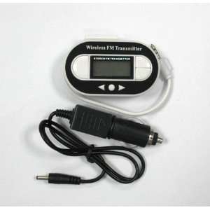  Wireless FM Stereo Car Transmitter + Car Charger for  