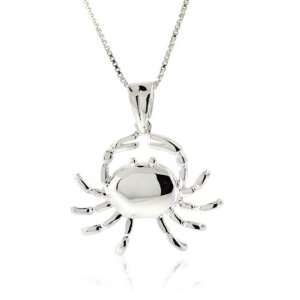  Sterling Silver Cancer Zodiac Pendant TrendToGo Jewelry