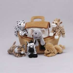   Ark plush animal house with six various stuffed animals Toys & Games