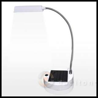 Foldable Solar Panel Led Table Light Reading Desk Lamp  