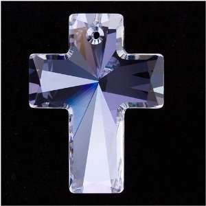  Swarovski Crystal #6864 40 x 30mm Cross Pendant Crystal 