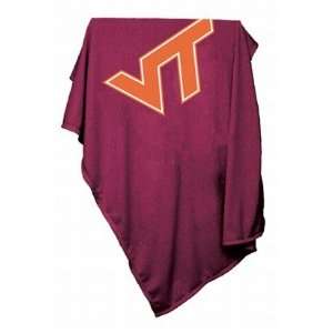  Virgina Tech Hokies Sweatshirt Blanket