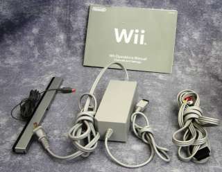 Nintendo Wii System Red, 3 Controllers Super Mario Bros. RVL 001(USA 