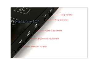   Phone Touch Key Doorbell Home Entry Intercom w 2 Monitors /K2  