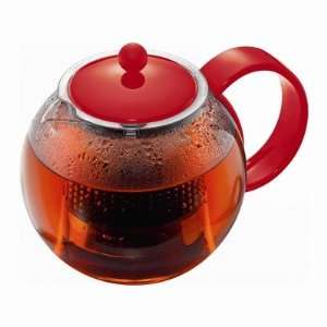  Assam Tea Pot in Red