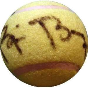  Bjorn Borg autographed Tennis Ball