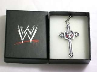 Rey Mysterio Cross Pendant with Chain WWE  