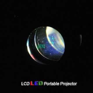 Portable Multimedia LED LCD Mini Projector Desk Type 45 Display AV in 