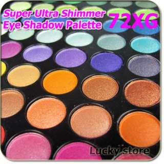 120 XG 72 Colors Super Ultra Shimmer EyeShadow Palette Eye Shadow 