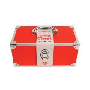 Toy Chest(Red) With Silver Massager