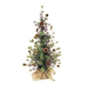   Pine Artificial Twig Christmas Trees 3   Unlit
