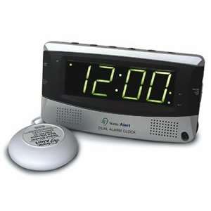  Sonic Alert Loud Vibrating Dual Alarm Clock 375SS
