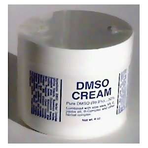  DMSO Cream, Dimethylsulfoxide 50%   99.9% Pure DMSO   4 oz 
