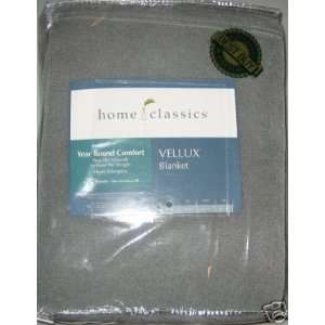  Home Classics Vellux Blanket Twin 66x90 Gray 
