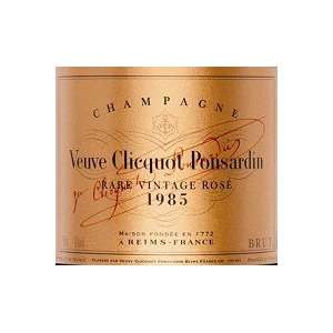  Veuve Clicquot Ponsardin Champagne Brut Vintage Rare Rose 