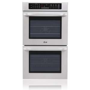  9.4 Cu. Ft. Total Capacity Double Built In Wall Oven LCD 