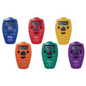 Robic SC 512 Handheld Countdown Timer 6 Pack Assortment  