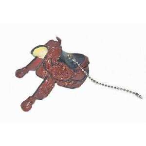 Western Saddle Horse Pony Ceiling Fan Pull Rodeo