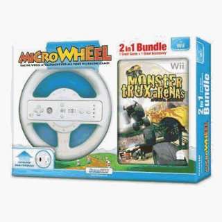   Wheel 2 in 1 Bundle with Monster Trux Arenas Special Edition for Wii